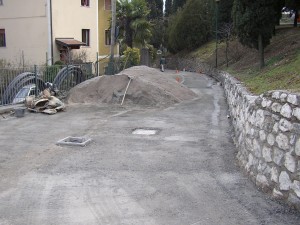 02 - Tremosine sul Garda - preparazione sottofondi 