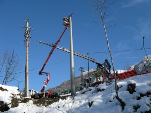 77 - Bagolino guasti su linee aeree 